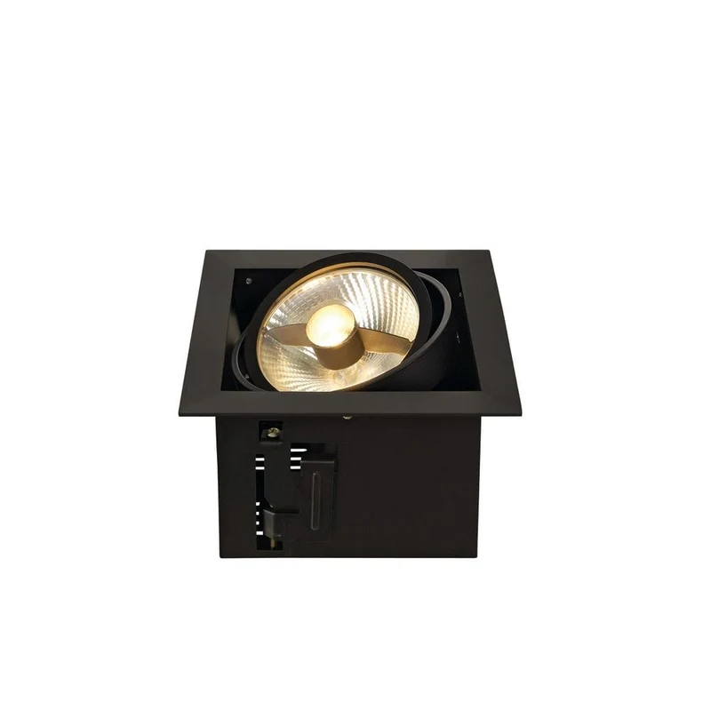 Kadux 1 ES111 Downlight eckig Schwarz max. 50W