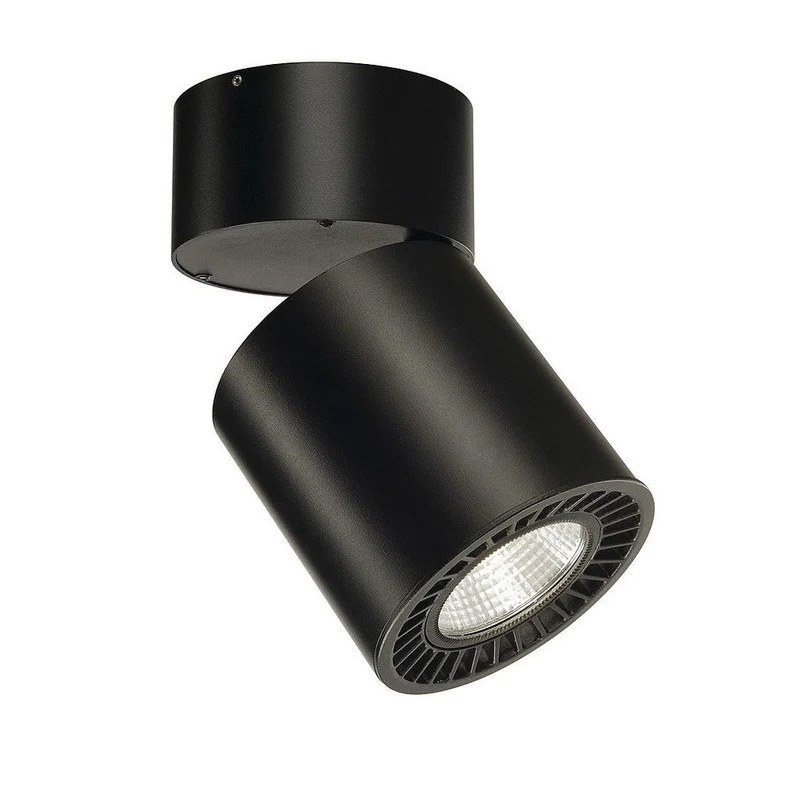 Supros CL LED Deckenleuchte Rund Schwarz 3000lm 3000K