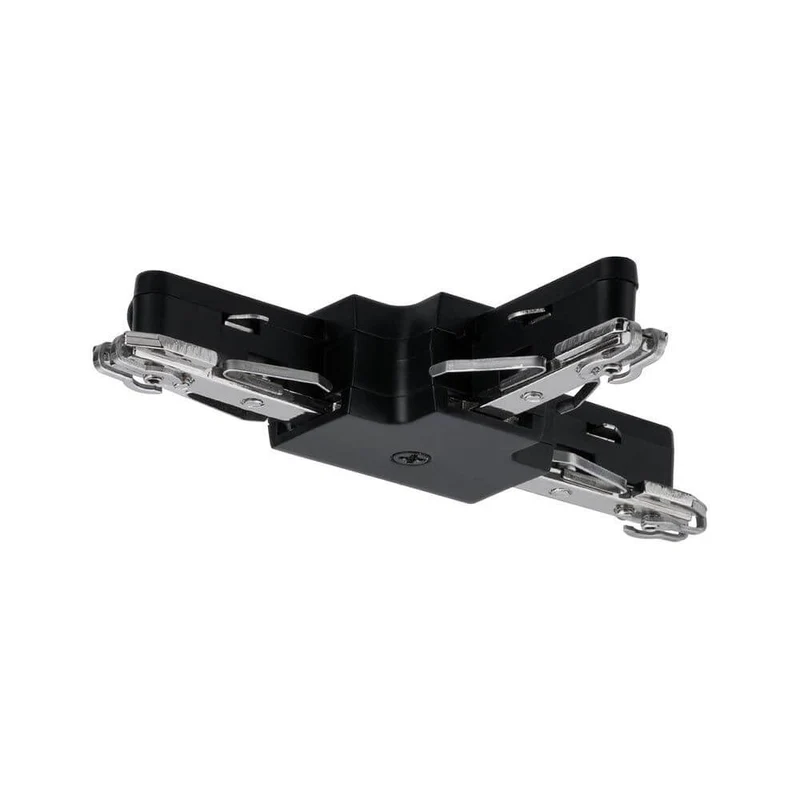 U-Rail Verbinder T-Stück Schwarz-Matt