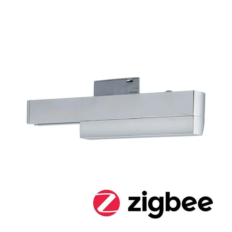U-Rail Schienenadapter Smart Home Zigbee Chrom-Matt