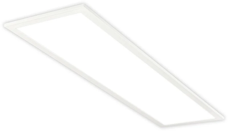 B.k.licht briloner simple – badkamer plafondlamp – eek a lichtbron* – badkamerverlichting – neutraal wit licht – 13.5w – 2900lm - wit – 100cm