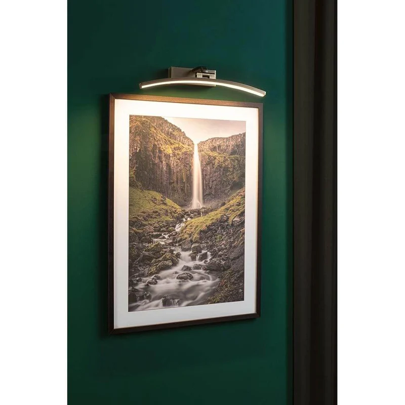 LED Spiegel- & Bilderleuchte Bento Alt-Messing