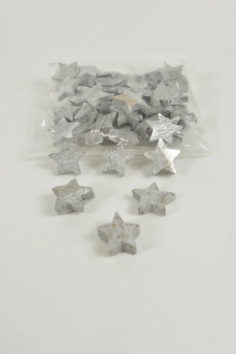 Kokosster zilver 3cm 50 stuks