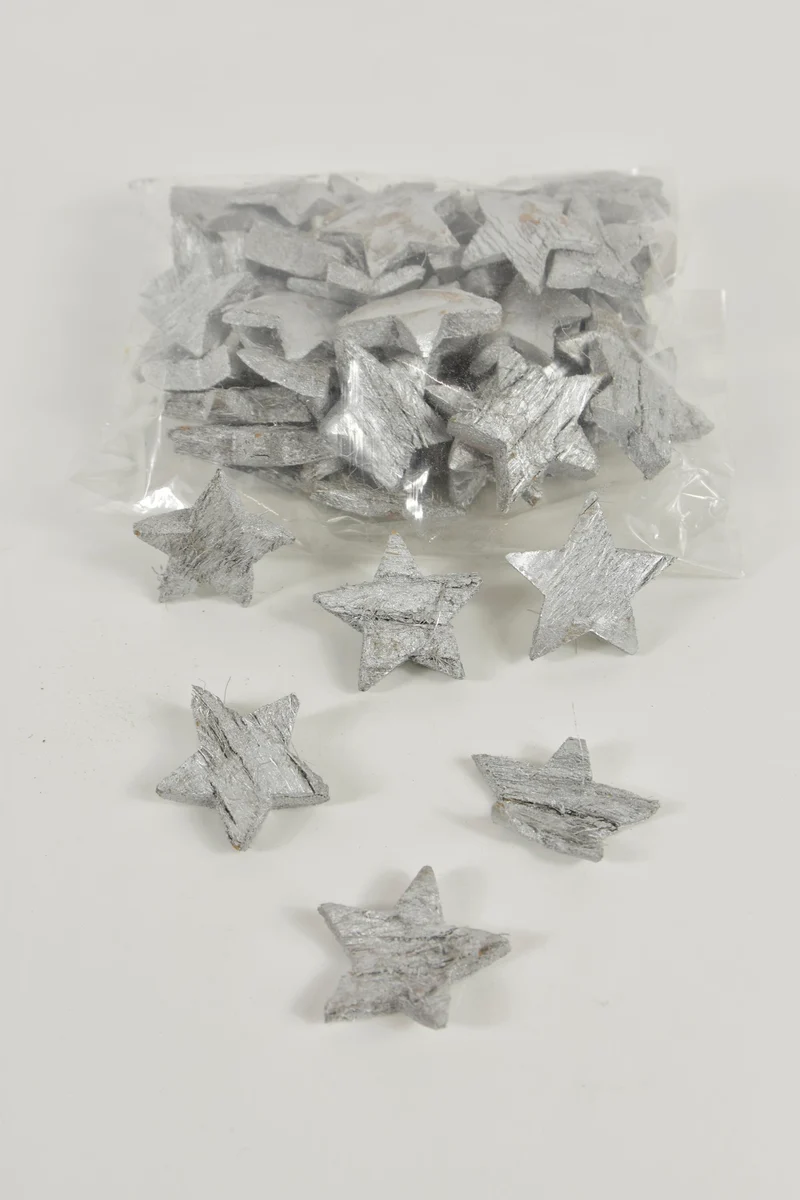 Kokosster zilver 5cm 50 stuks