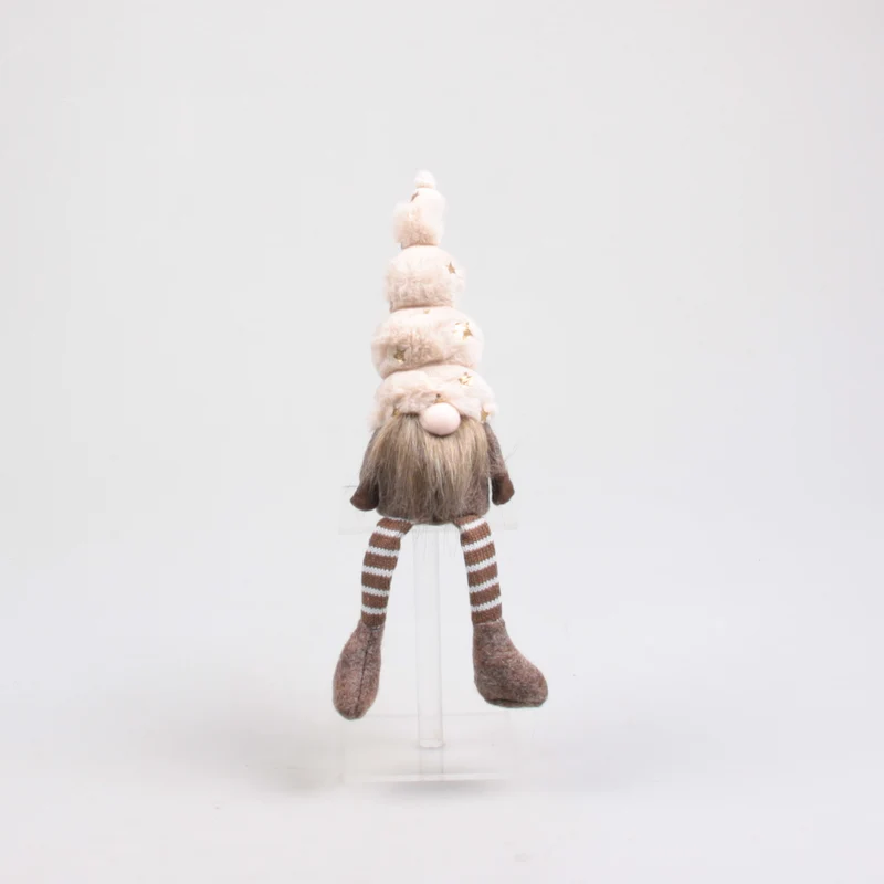 KERSTKABOUTER TOBY M/BUNGELBEENTJES 7X7X33 CM