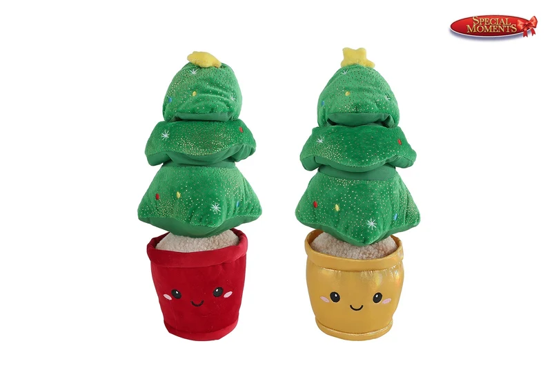 Special Moments plant pluche L kerstboom 2 assortie 30cm