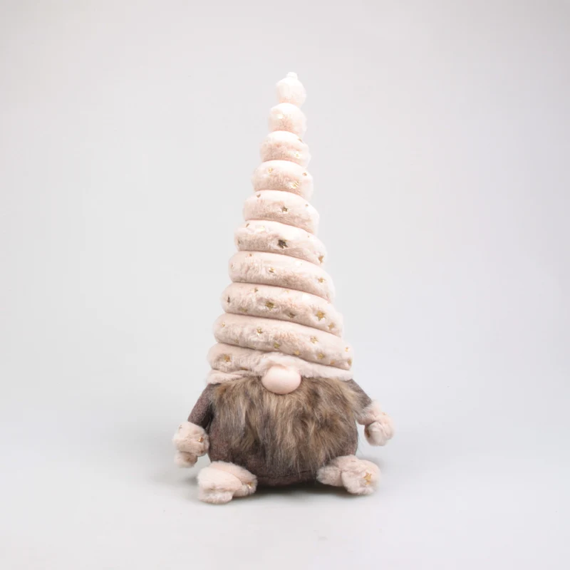 KERSTKABOUTER TOBY 15X11X30 CM BEIGE