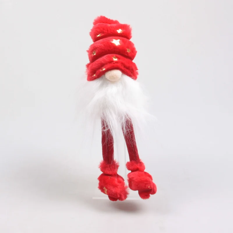 KERSTKABOUTER SLAAPMUTS 12X10X42 CM ROOD