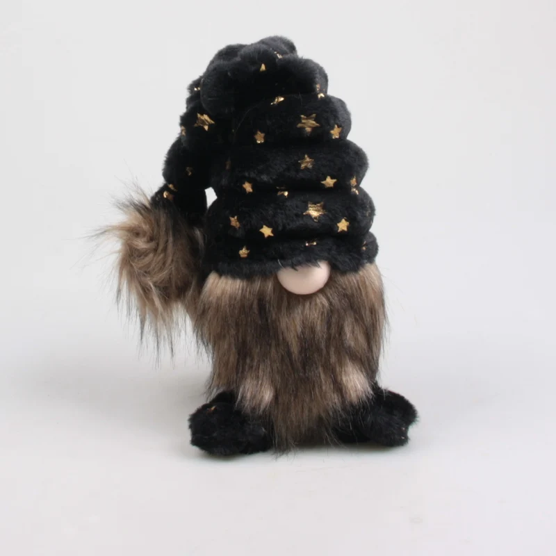 KERSTKABOUTER SLAAPMUTS 19X18X50 CM ZWART