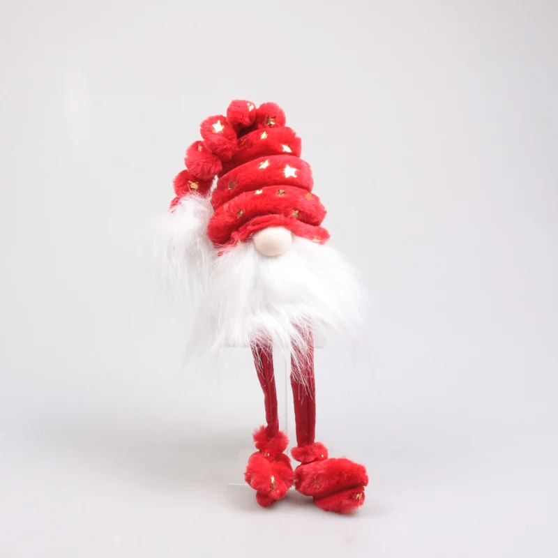 KERSTKABOUTER SLAAPMUTS 16X12X56 CM ROOD