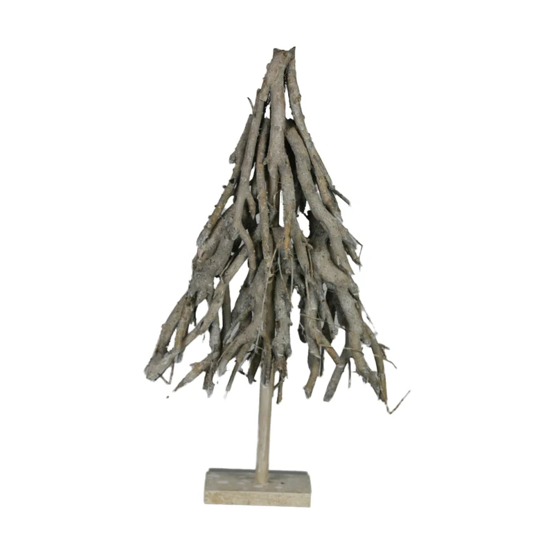 Tree nature willow 34x10x56cm White-wash