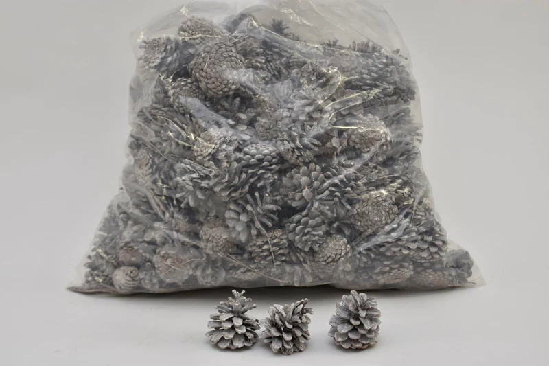 PINUS NIGRA 5-8 CM WHITE WASHED POLY/5 KG
