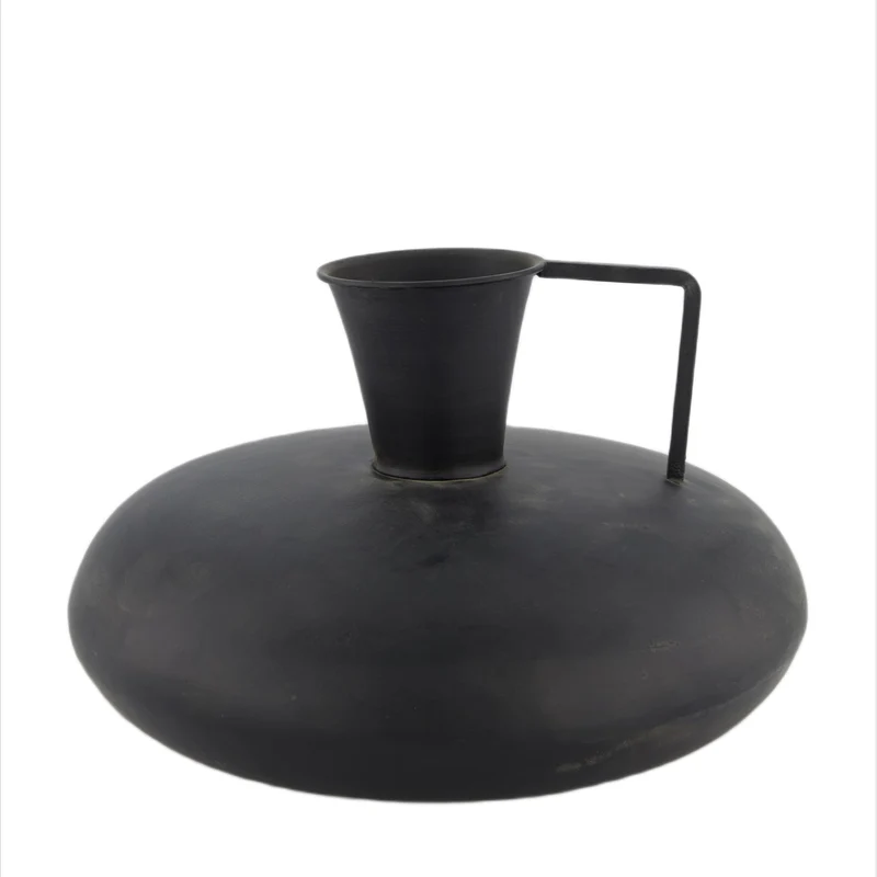Bottle iron Ø29.5x19.5cm Matt Black
