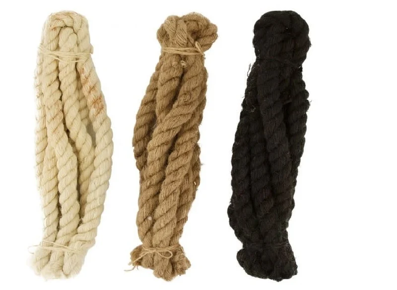 Rope jute 275x3cm 3 assorted colours