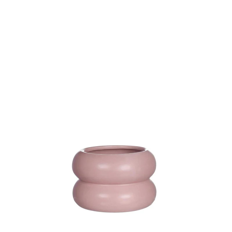 Chubby bloempot Ø9 x h.6,4 cm roze