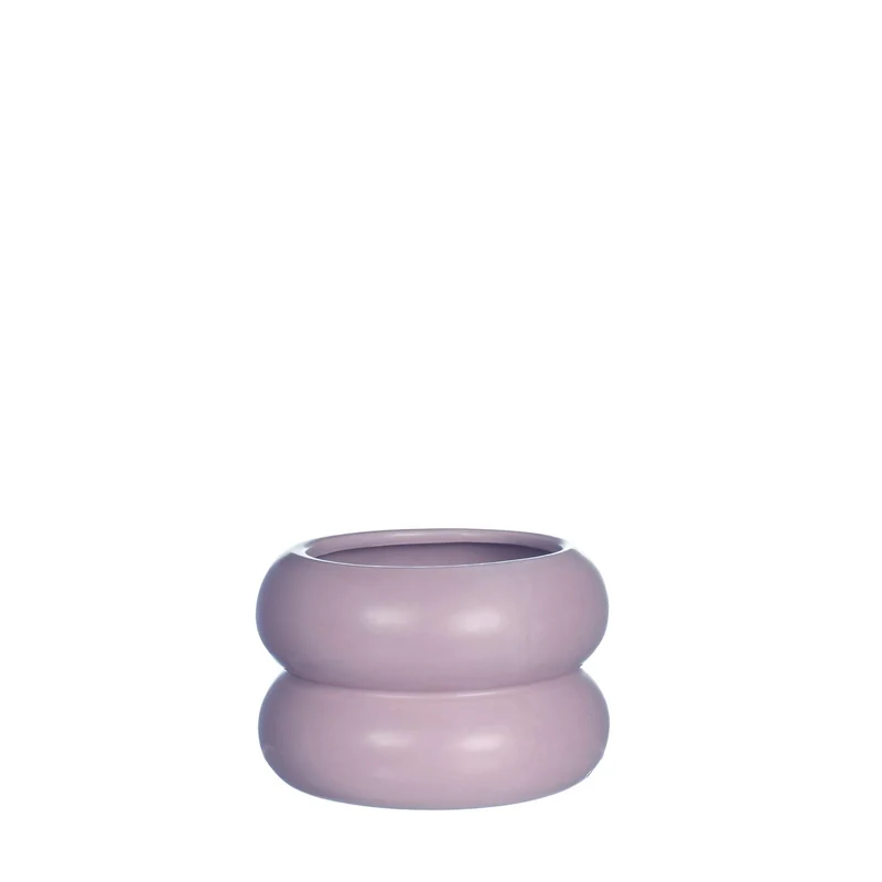 Chubby bloempot Ø9 x h.6,4 cm lavendel