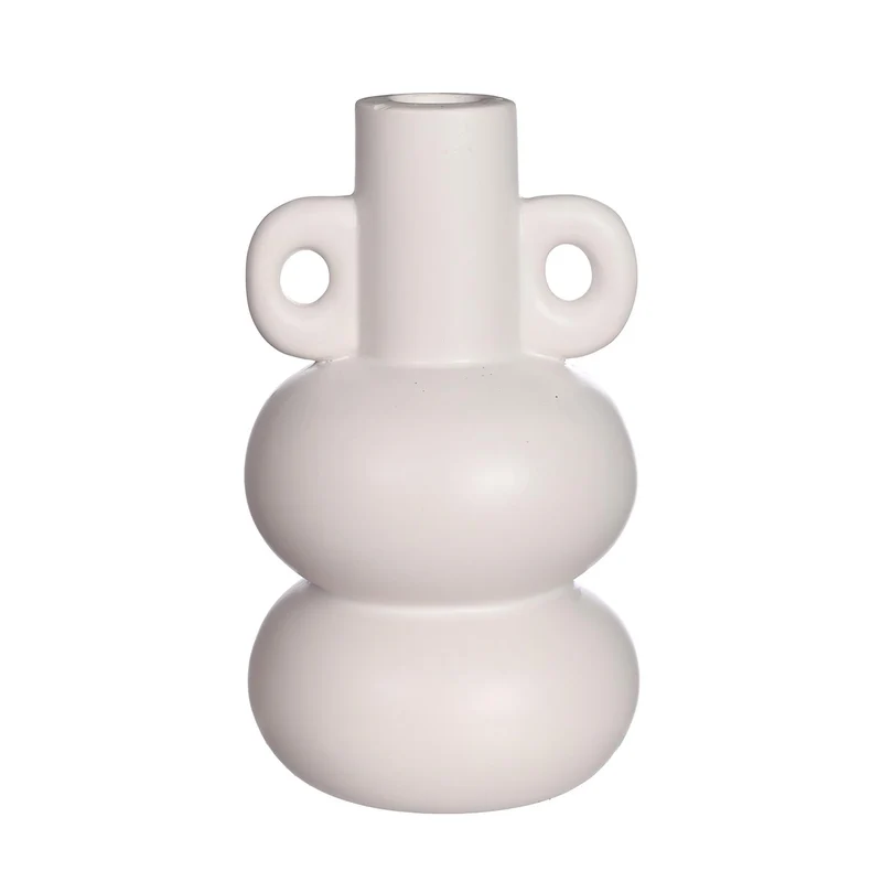 Chubby vaas Ø11 x h.18,5 cm gebroken wit