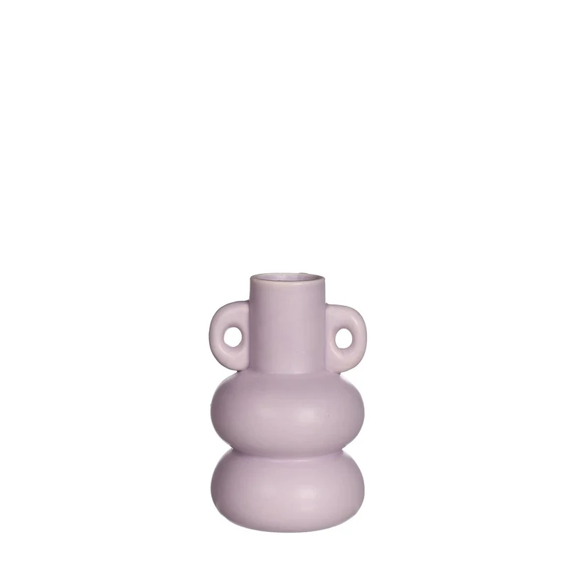 Chubby vaas - kaarsenhouder Ø7,6xh12cm lavendel