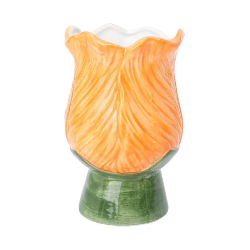 Vase Zona Sur D11 H17cm Green/Orange