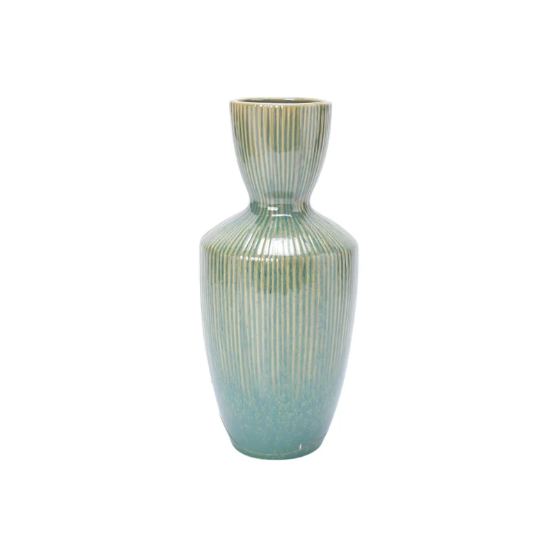 Vase Puerto Carrillo D13 H29cm Turquoise