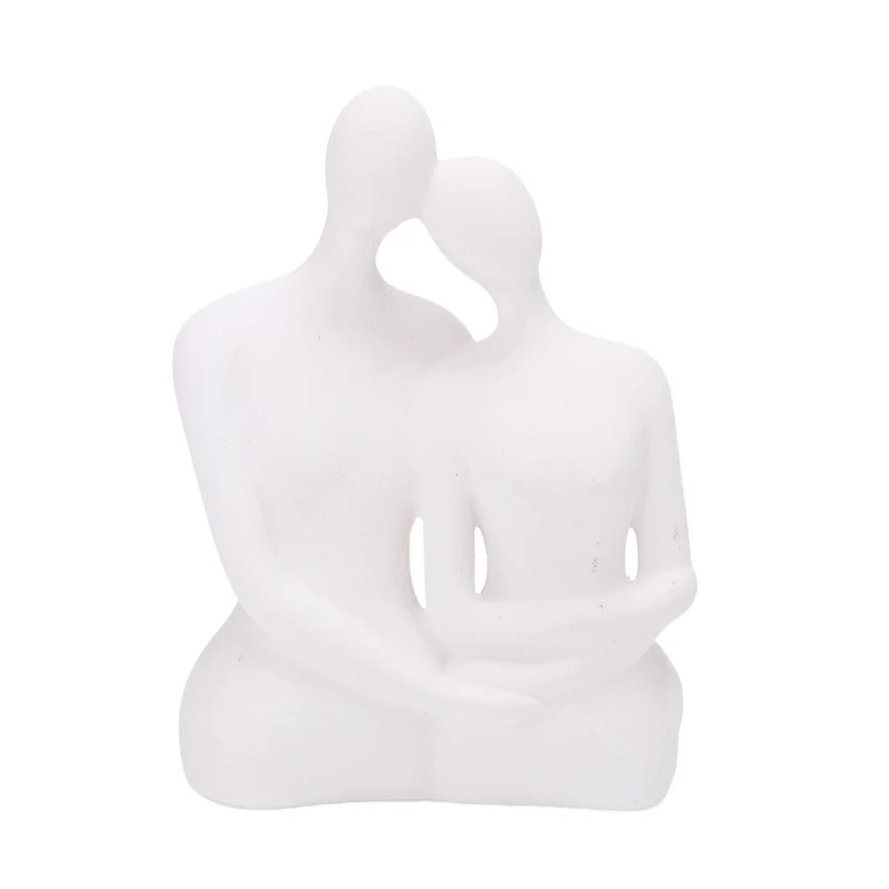 Figurine Guatuso 15x7x19cm White