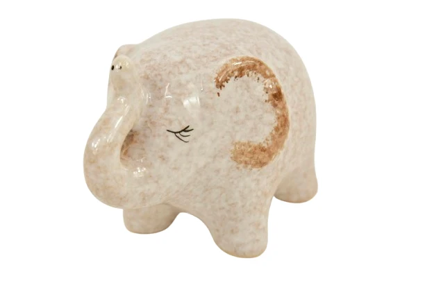 ELEPHANT DOLOMITE 15X10X10CM WHITE