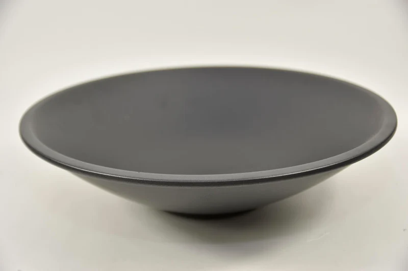 Vlakke Schaal, 40 cm - Graphite
