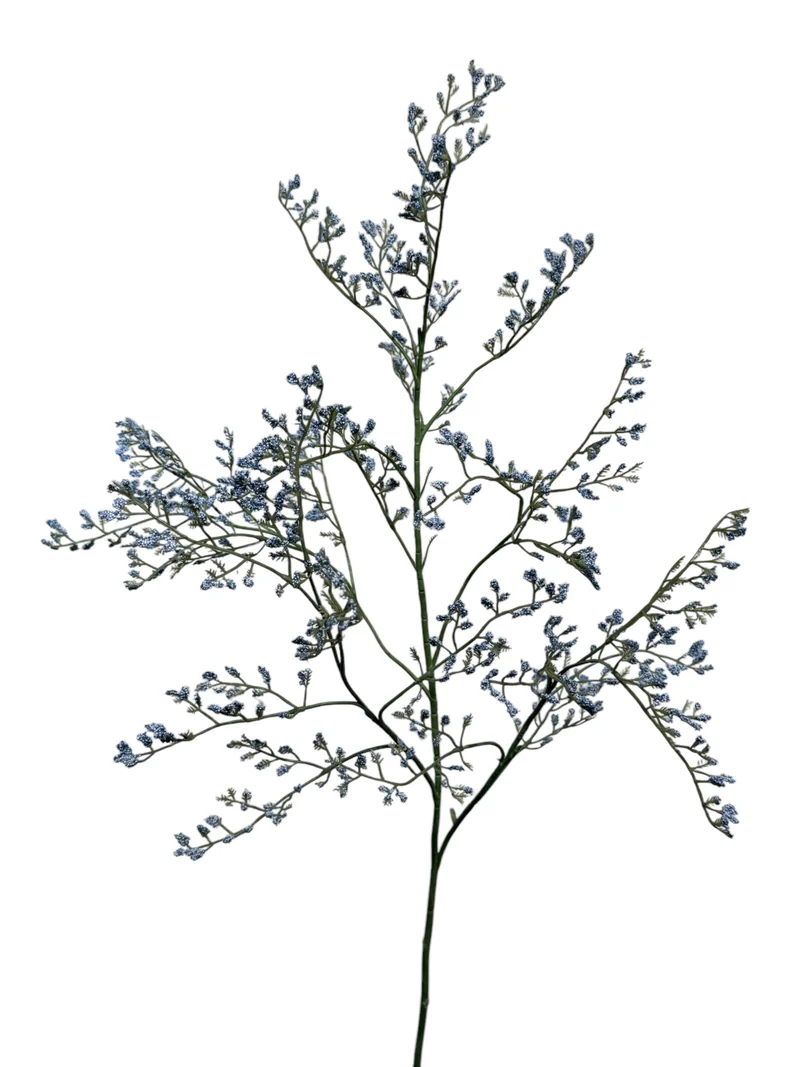 statice spray 80 cm blue