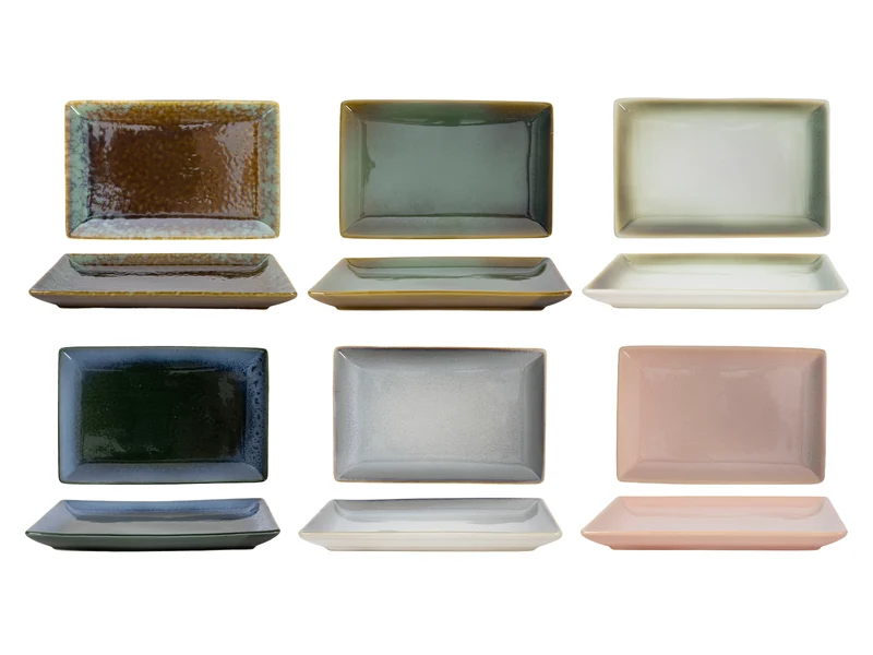 Schaal Wind reactive 20x13x2cm 6 assortie