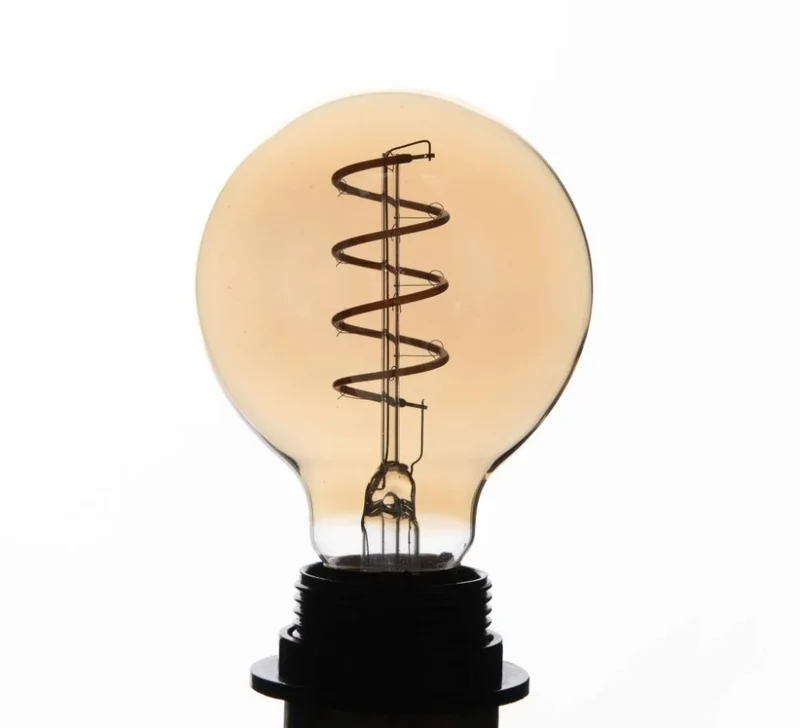 Lamp Bulb Led Dim 4w Ø8x11cm Amber