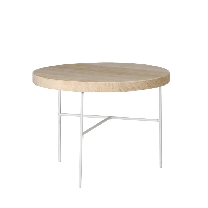 Cesar decoratie tafel wit - h19,5xd26cm