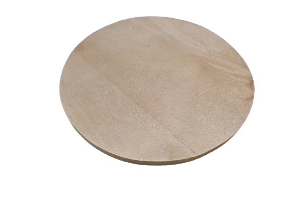 Mango wood chopping board D30 H1,5cm naturel
