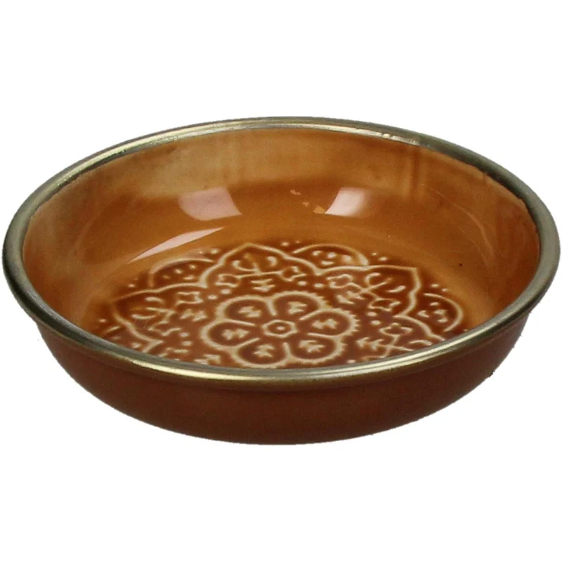 Bowl Iron Terra 11x11x2.5cm