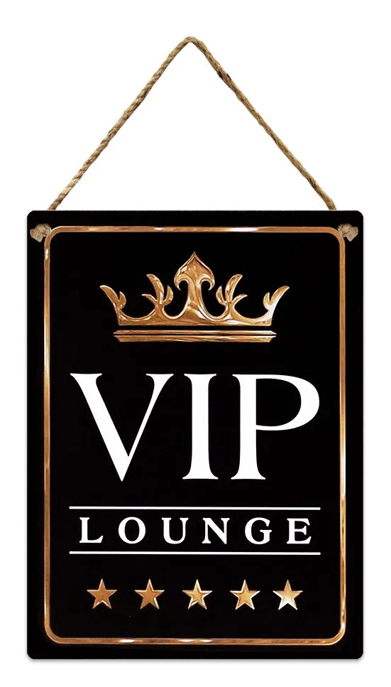 Wall Hanger Metal 30x40cm VIP Lounge
