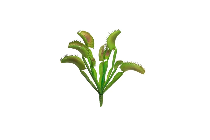 Zijde ''Dionaea bush'' groen 25cm