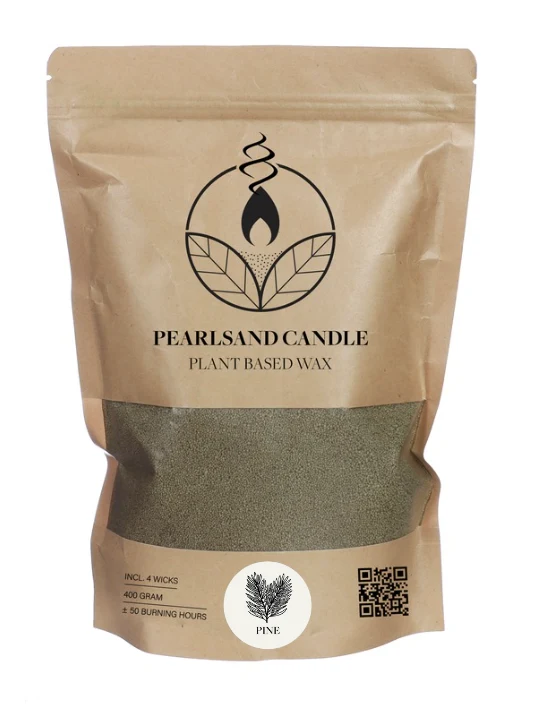 Burning Sand scented 400gram kraft bag pine