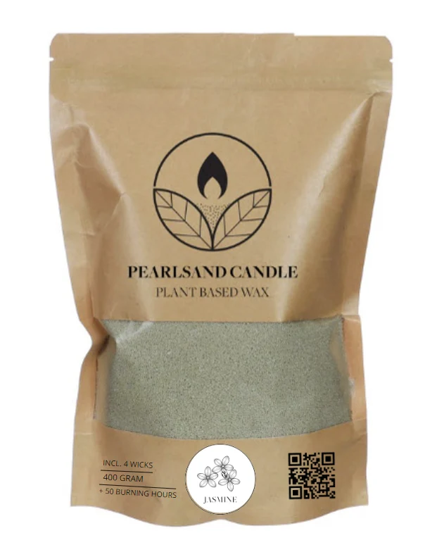 Burning Sand scented 400gram kraft bag jasmin