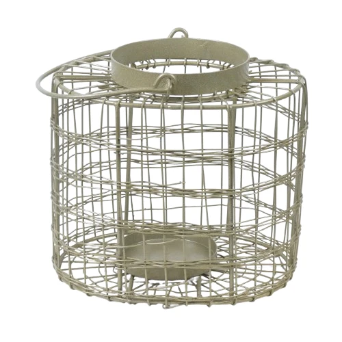 Tealightholder Metal 19x13x16cm Gold