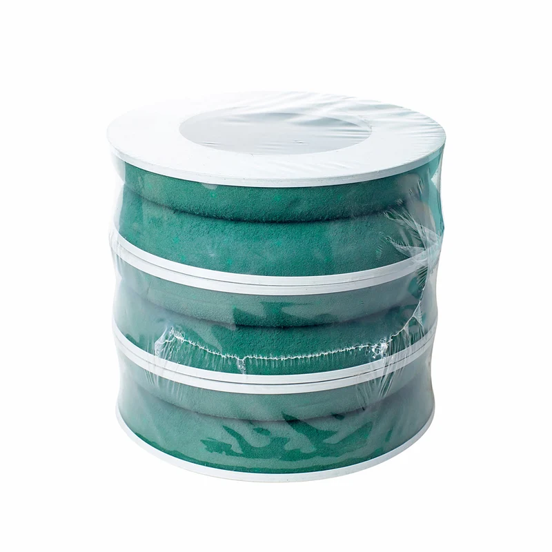 Oasis groene ring 20cm pak á 6 stuks
