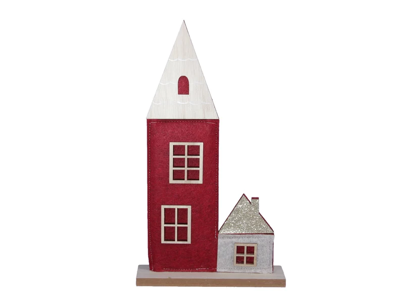 pb. 1 felt church/standing red 26x47.5 cm