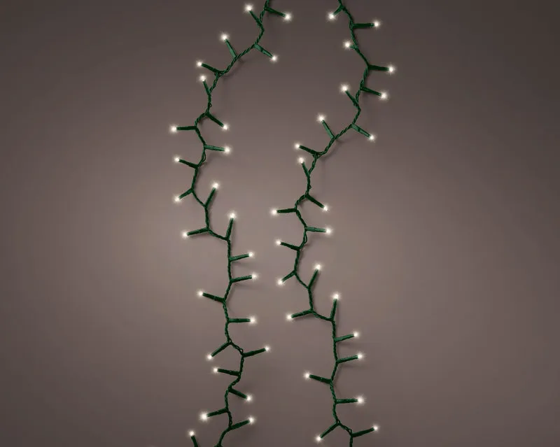 LED compact lights buiten groen/warm wit 450cm 220LED