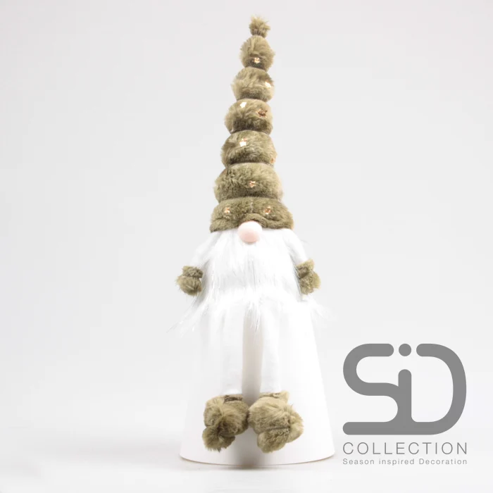 KERSTKABOUTER TOBY M/LED 14X10X48 CM