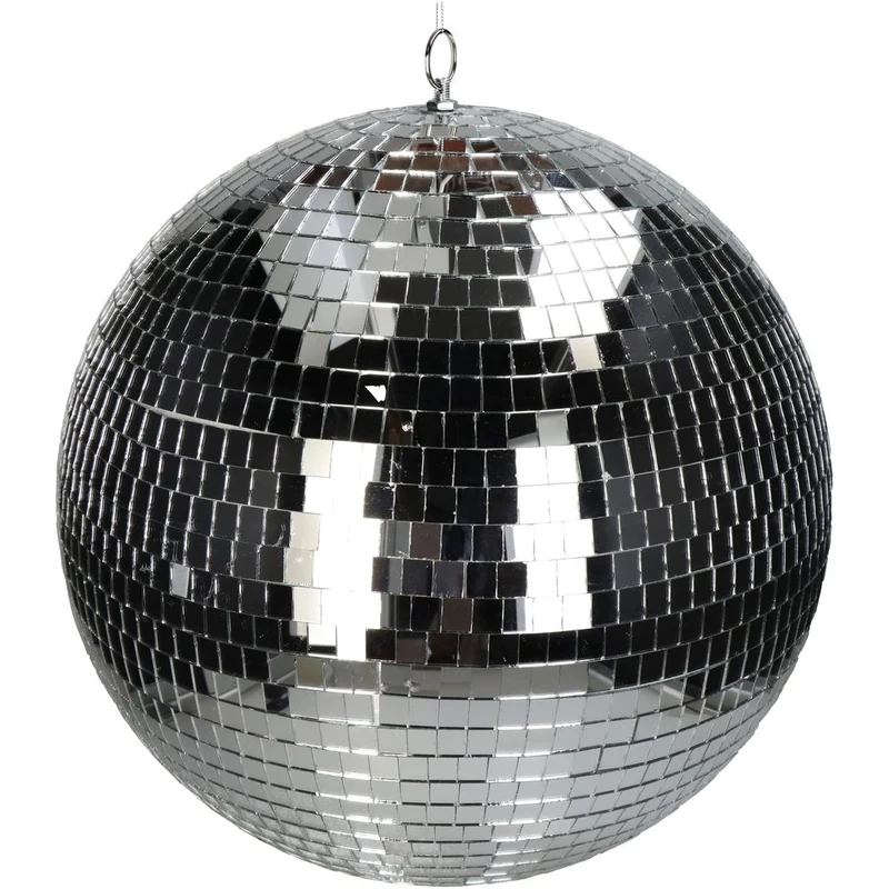 Ornament Disco Ball Silver 40x40x42cm