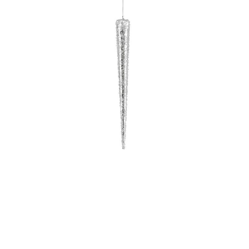 Pegel hangend zilver - l40xb8xh8cm