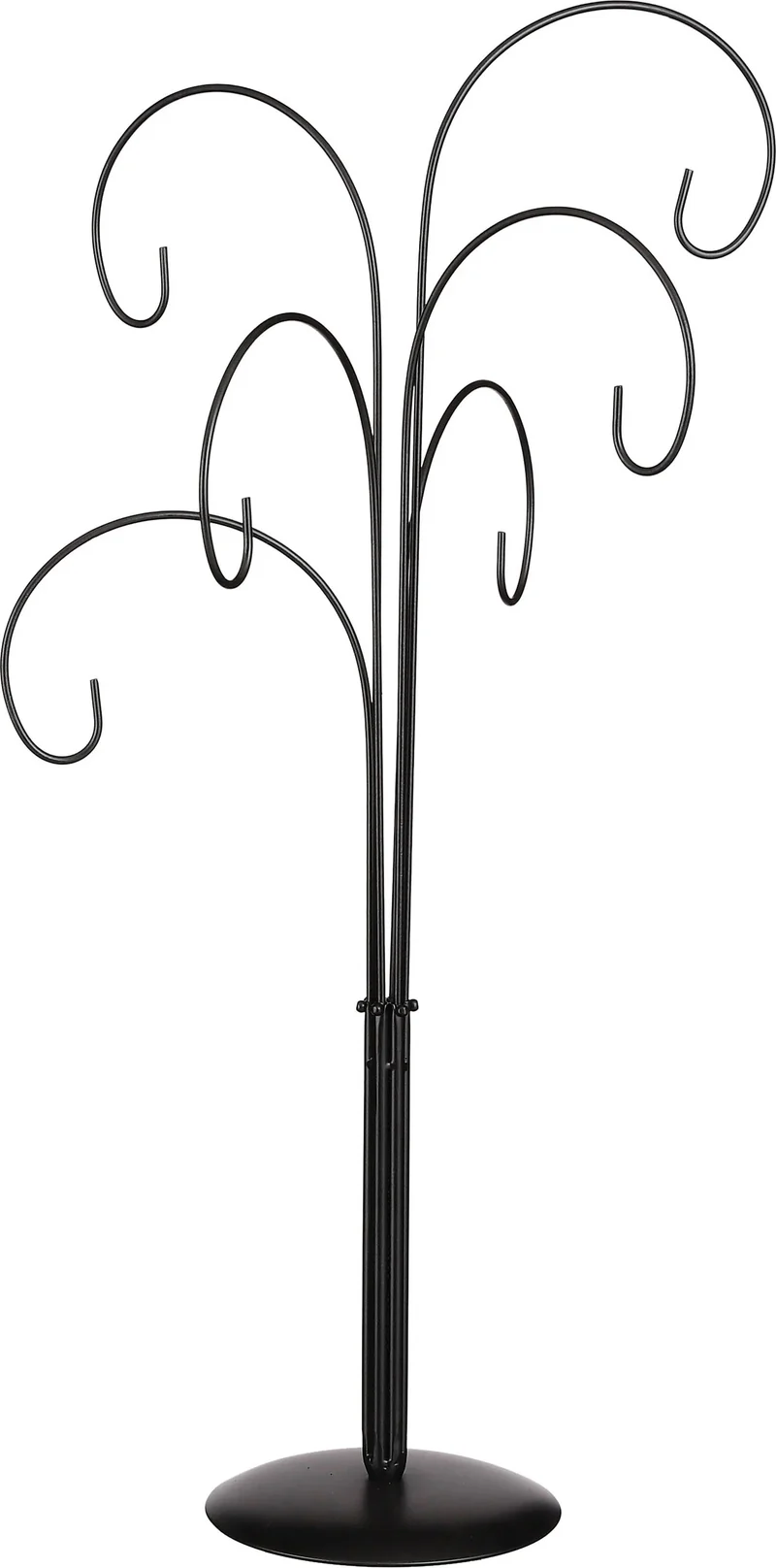 Decoratie standaard zwart - l30xb30xh60cm