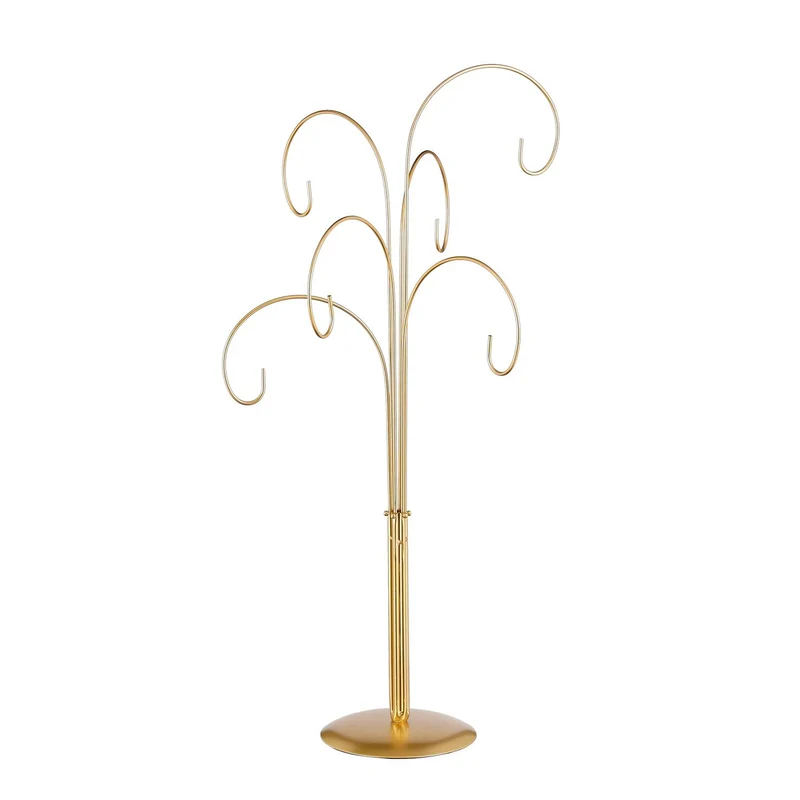 Decoratie standaard goud - l30xb30xh60cm