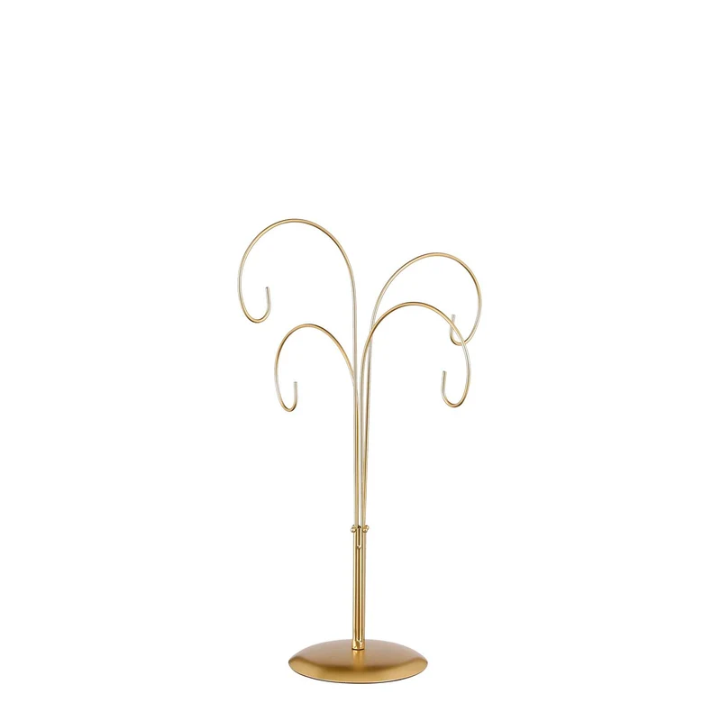 Decoratie standaard goud - h46xd30cm