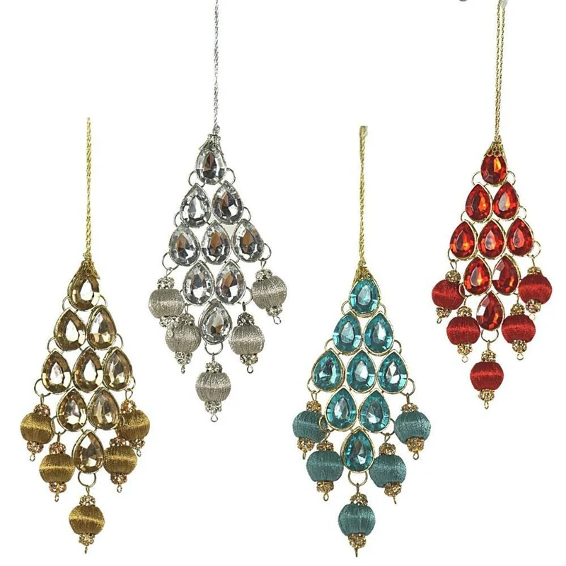 Hanger Bling diamant 6 x 1 x 21 cm 4 assorti