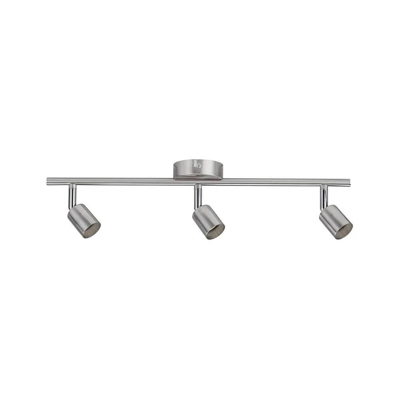 Deckenstrahler Carolina 3-flammig Chrom, Nickel