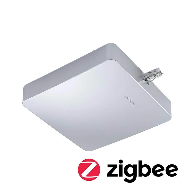 U-Rail Einspeisung Smart Home Zigbee Chrom-Matt